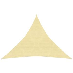 VIDAXL Sonnensegel 160 G/m² Beige 3x3x3 M Hdpe