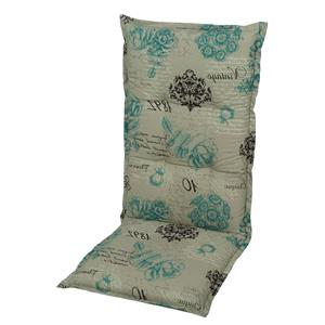 GoDe Tuinkussen hoge rug   Westerlo blue