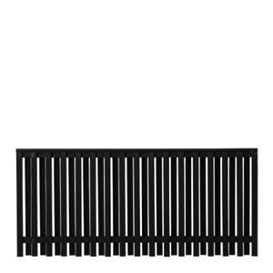 Trendyard Zwart Houten Tuinscherm Nagano 180 x 80 CM