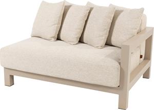 4SO 4 Seasons Outdoor Chaise Longue Raffinato Left Latte