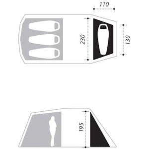 NOMAD  Dogon 3 (+1) Air Tent Single Bedroom - Uitbreiding
