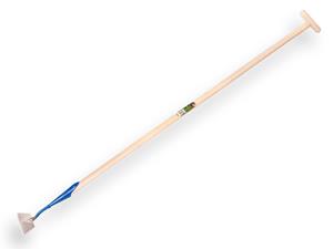 Plusjop Schoffel Westlands model   4 of  10    cm  De WIT,  met steel + hilt 160 x 3,2 cm