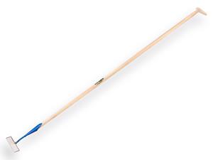 Plusjop Schoffel Venlo's model  16 cm  De WIT,  met steel + hilt 170 x 3,0 cm