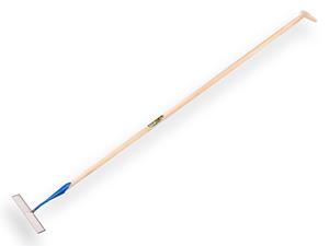 Plusjop Schoffel Venlo's model  20 cm  De WIT,  met steel + hilt 170 x 3,0 cm
