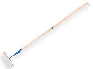 Plusjop Schoffel Venlo's model  22 cm  De WIT,  met steel + hilt 170 x 3,0 cm