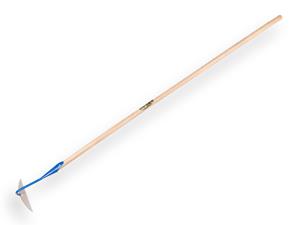 Plusjop Hak  gesmeed  22 cm  De WIT, met steel 170 x 3,0 cm