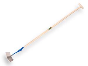 Plusjop Schoffel Westlands model   9 of  22,5 cm  De WIT,  met steel + hilt 160 x 3,2 cm