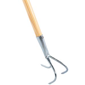 TalenTools Mini-tuinkrabber verzinkt 75cm steel