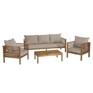 Macabane | Loungeset Loetje acaciahout