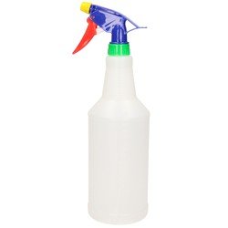 Forte Plastics Waterverstuivers/spuitflessen 1 liter Transparant