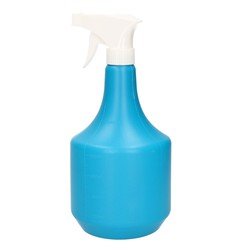 1x Plantenspuiten/waterspuiten 1 liter turqouise Blauw