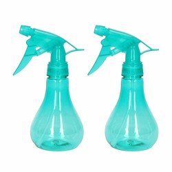 Forte Plastics 2x Waterverstuivers/spuitflessen 250 ml Groen