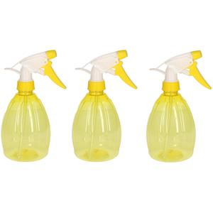 3x Plantenspuiten 500 ml geel -