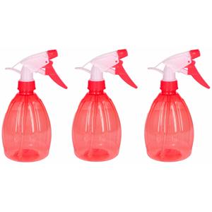 3x Plantenspuiten 500 ml rood -