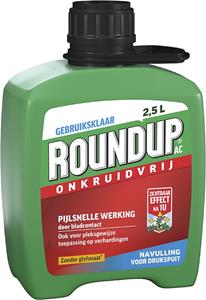 Roundup Snel Onkruidvrij Kant en Klaar Sprayer 2,5L Navulling