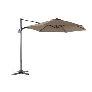 Central Park zweefparasol Vive 2,9m taupe