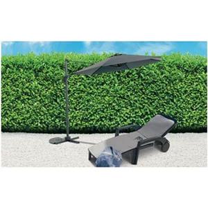 Central Park zweefparasol Vive 2,9m antraciet