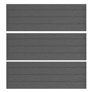 Keter paneel DuoTech Marly grijs 180x60cm 3 stuks