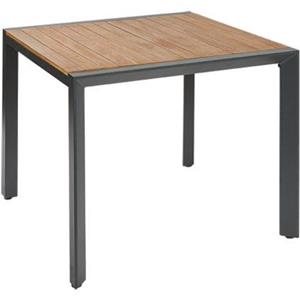 Central Park tuintafel Analee eucalyptus/aluminium 90x90cm