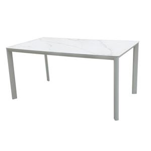 Central Park tuintafel Ciotat aluminium/glas 160x90cm