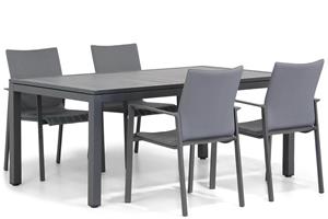 Lifestyle Garden Furniture Lifestyle Rome/Concept 160 cm dining tuinset 5-delig