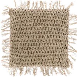 Unique Living  Kussen Tufo 45x45cm White Tint