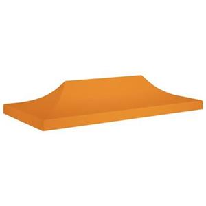 vidaXL Partytentdak 270 g/m² 6x3 m oranje