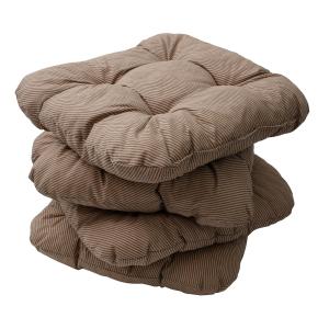 Express Tuinkussens - Polyester, Katoen - Taupe 38 x 38 cm