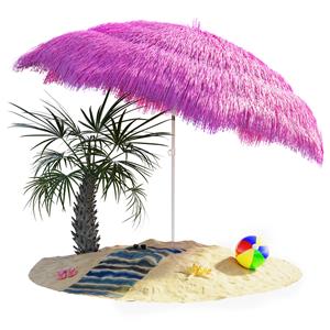 Kingsleeve Parasol Hawaii Roze Ø160cm UV-bescherming 30+