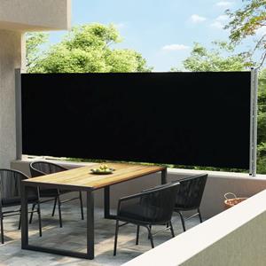 VIDAXL Ausziehbare Seitenmarkise 600x160 Cm Schwarz