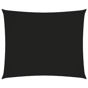 vidaxl Zonnescherm rechthoekig 3x4 m oxford stof zwart