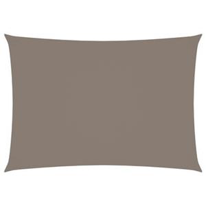 vidaXL Zonnescherm rechthoekig 2x4,5 m oxford stof taupe