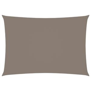 vidaxl Zonnescherm rechthoekig 2,5x4,5 m oxford stof taupe