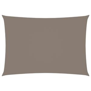 vidaxl Zonnescherm rechthoekig 2,5x4,5 m oxford stof taupe