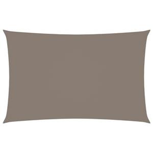 vidaxl Zonnescherm rechthoekig 3x6 m oxford stof taupe