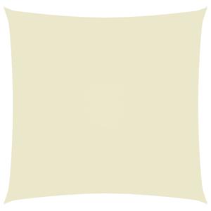 vidaxl Zonnescherm vierkant 4,5x4,5 m oxford stof crmekleurig