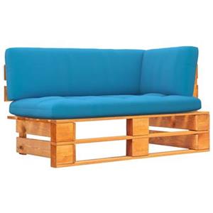 VIDAXL Garten-paletten-ecksofa Honigbraun Imprägniertes Kiefernholz
