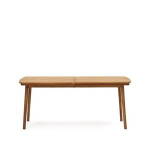 Kave Home  Thianna uitschuifbare tuintafel gemaakt van massief
