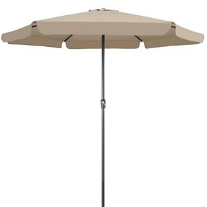 Kingsleeve Parasol Maui Taupe Ø330cm UV-bescherming 30+