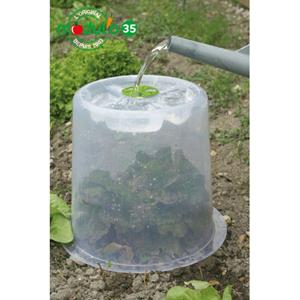 MODUL'O Plantklok mini  35 transparant ø35x30cm