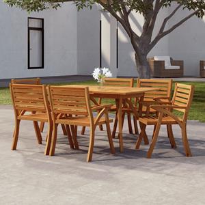 vidaXL Tuintafel 150x90x75 cm massief acaciahout