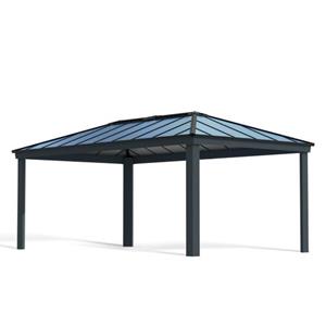 Canopia Palram- tuinpaviljoen Dallas 6100 grijs 611,5xx363,5cm