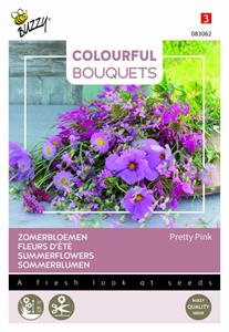 Buzzy Colourful Bouquets Pretty Pink - Bloemzaden - Mengsels