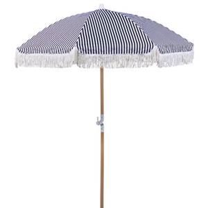 Beliani MONDELLO Parasol Zwart