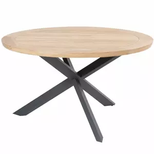 4 Seasons Outdoor Prado teaktafel Ø130 cm