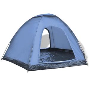 Tent 6-persoons Blauw