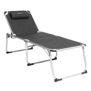 Outwell Campingliege Klappliege New Foundland XL Schwarz & Grau (1-St)