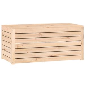 vidaXL Tuinbox 101x50,5x46,5 cm massief grenenhout
