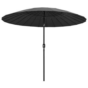 VidaXL Parasol met aluminium paal 270 cm antraciet