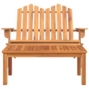 vidaXL 2-delige Loungeset Adirondack massief acaciahout